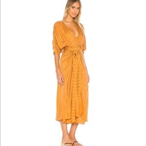 X REVOLVE Sami Dress by Callahan in HONEY  XS